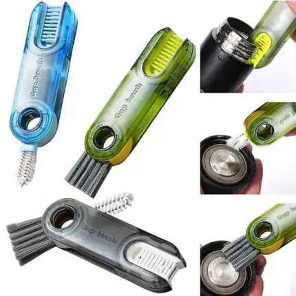 3 in 1 Multipurpose Bottle Gap Cleaner Brush