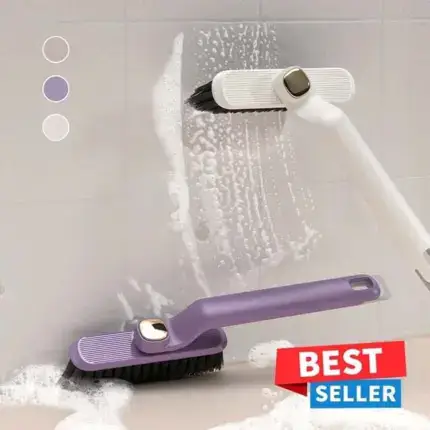 Tilt-N-Spin Multipurpose Gap Cleaning Brush
