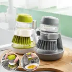 Multifunctional Pressing Cleaning Brush