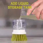 Soap Dispensing Palm Brush