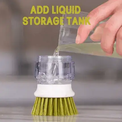 Soap Dispensing Palm Brush