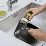 Soap Dispensing Palm Brush