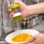Soap Dispensing Palm Brush