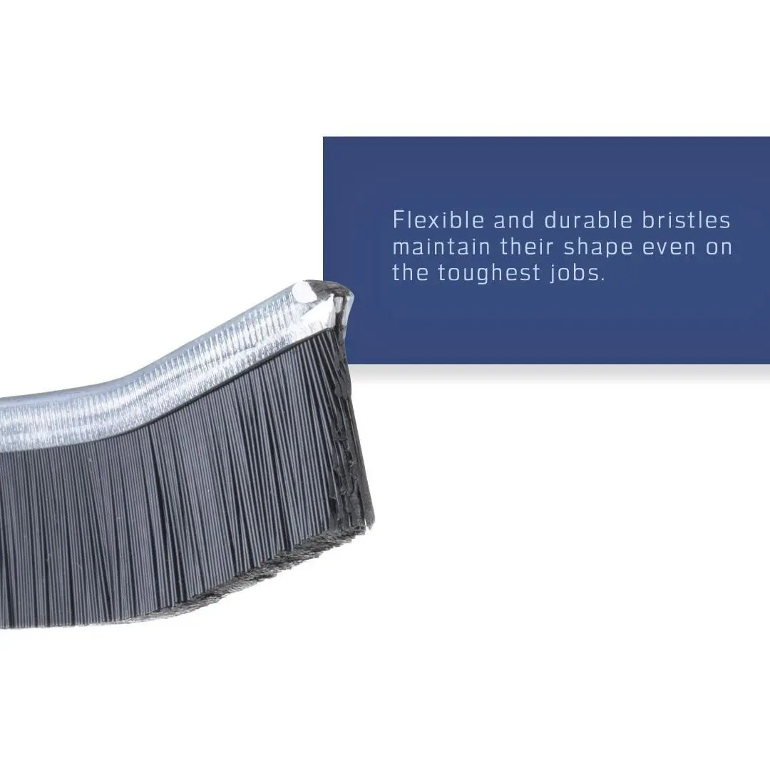 Durable construction cleaning brush