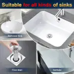 Stainless Steel Pop-Up Drain Filter - Image 5