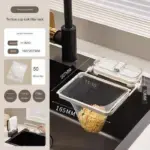 Suction Cup Kitchen Sink Filter Rack - Image 5