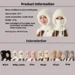 3 in 1 Beanie Hat For Women - Image 11
