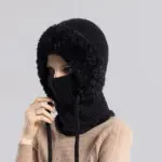 3 in 1 Beanie Hat For Women - Image 5