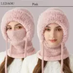 3 in 1 Beanie Hat For Women - Image 6